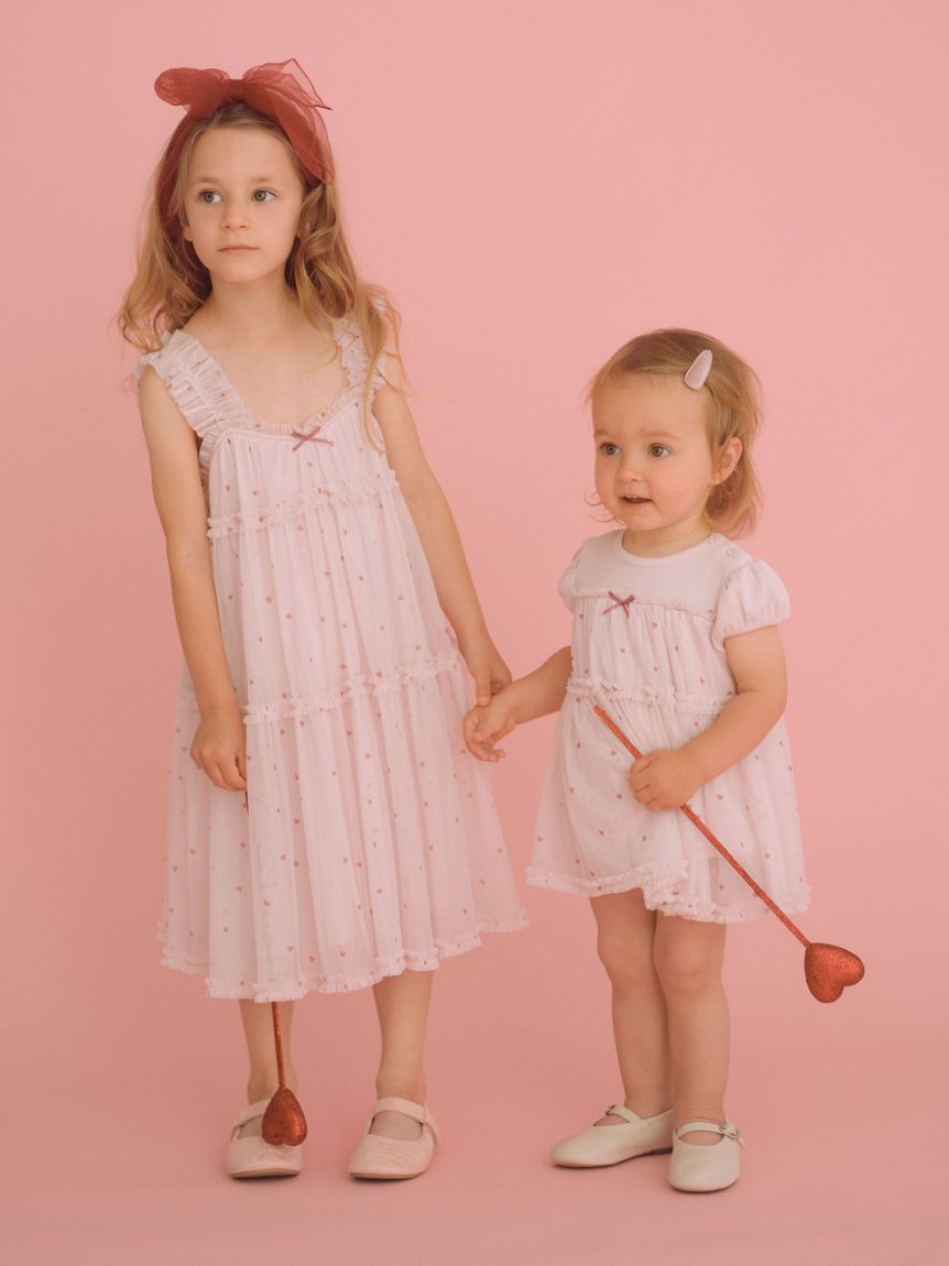GELATO PIQUE KIDS & BABY「【KIDS】ハート柄チュールワンピース」|ワンピース|