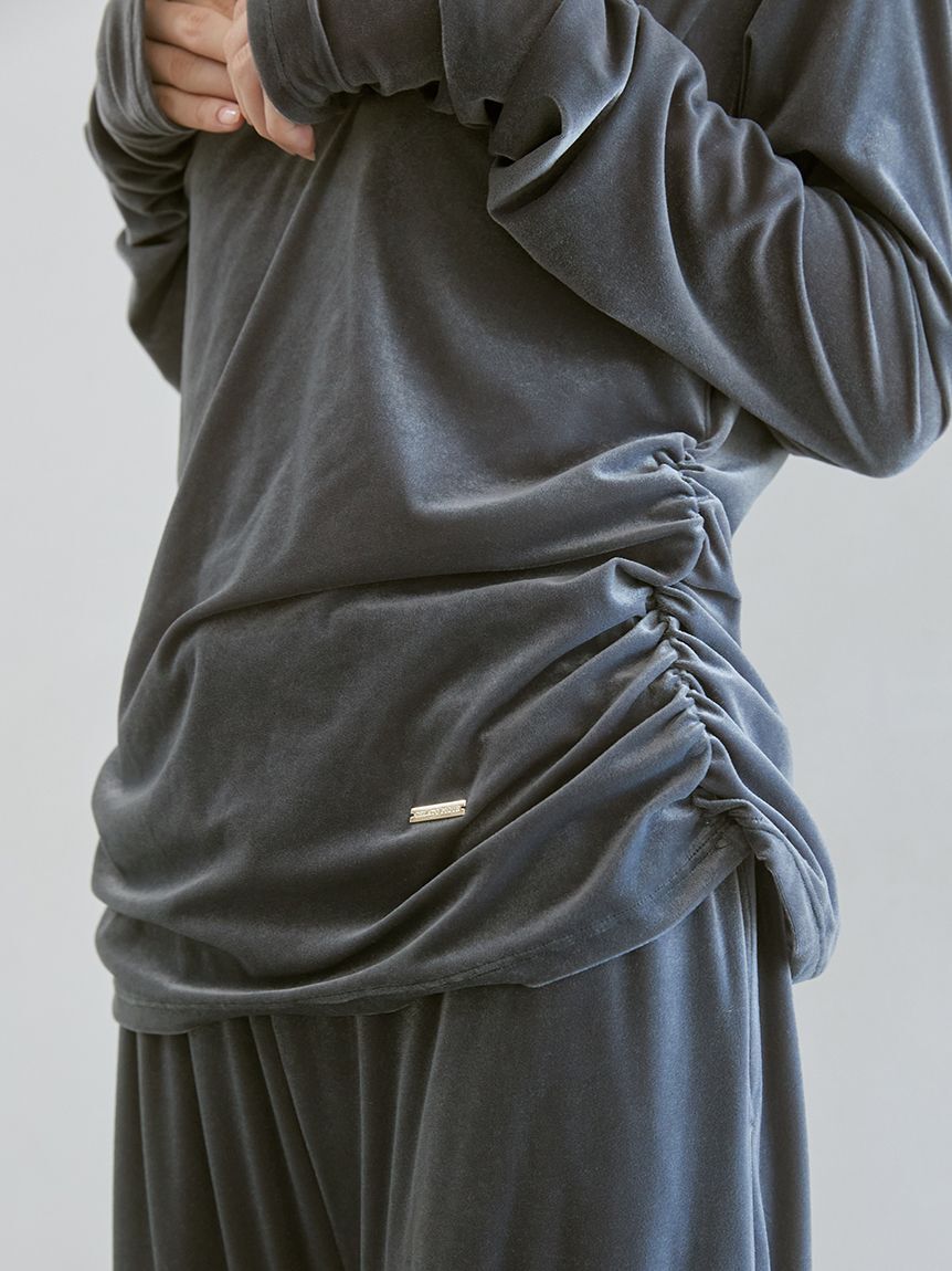 gelato pique「ベロアロンT」|ルームウェア|