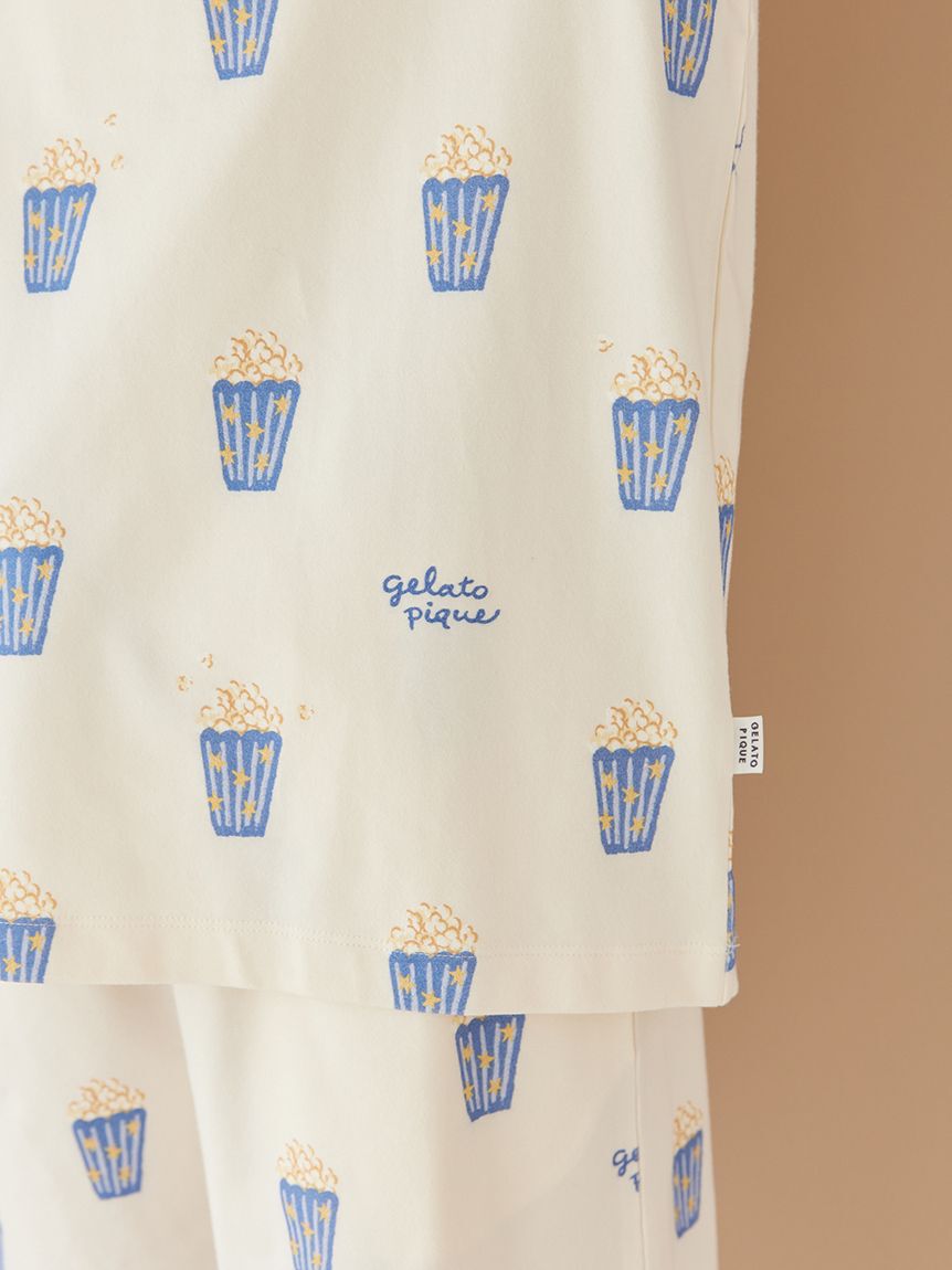 gelato pique「ポップコーン柄Tシャツ」|ルームウェア|