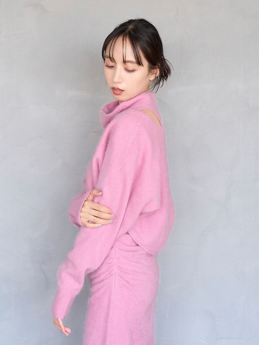 SNIDEL「【HIGH QUALITY】ファインメリノウールショートカーディガン」|カーディガン|