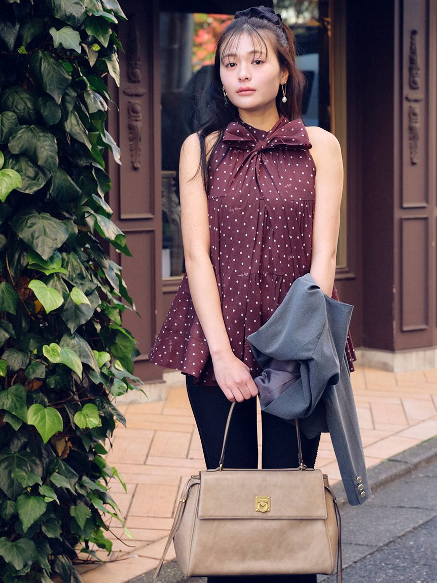 LILY BROWN「【WEB限定カラー】アメスリティアードブラウス」|シャツ・ブラウス|