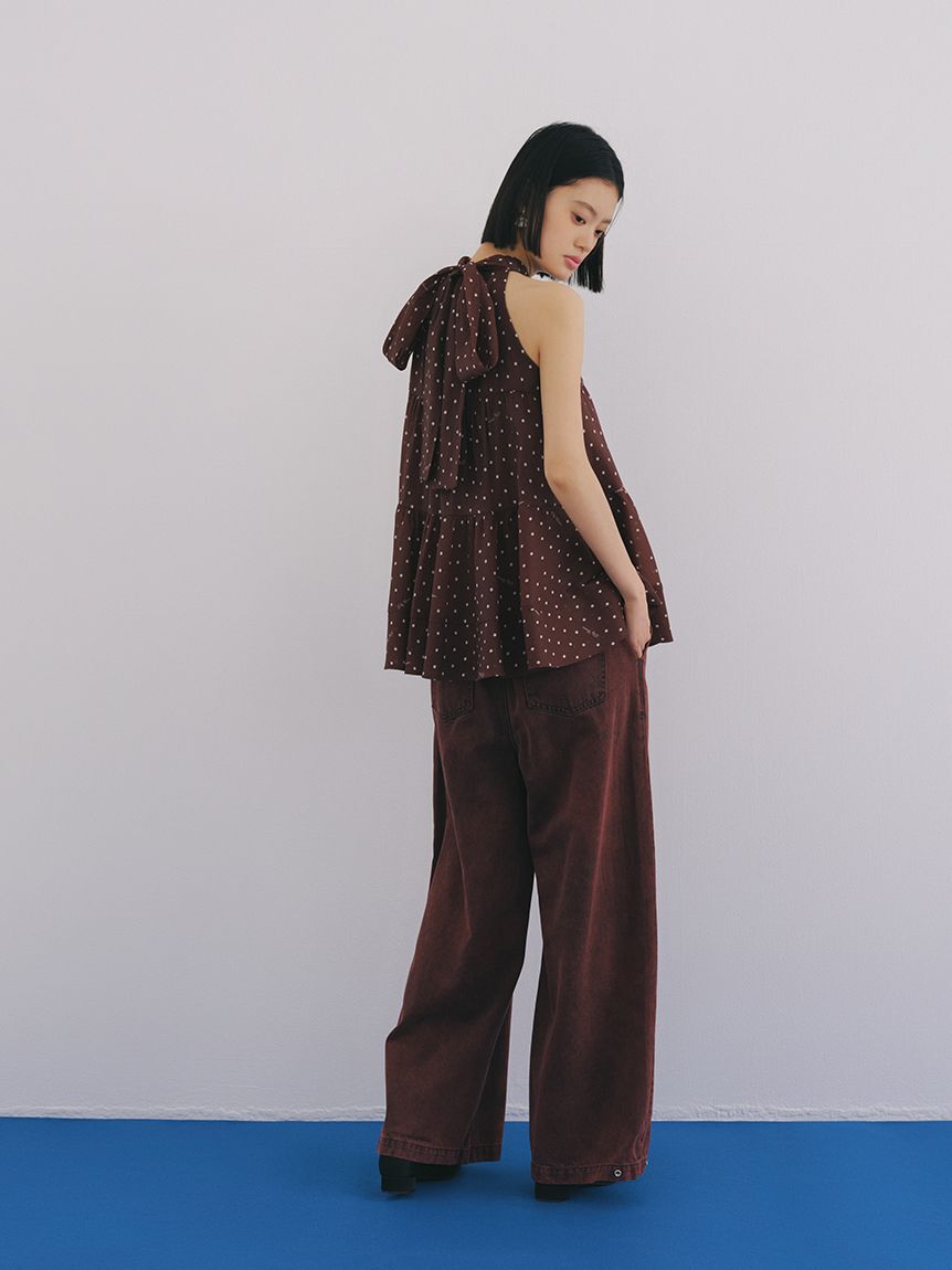 LILY BROWN「【WEB限定カラー】アメスリティアードブラウス」|シャツ・ブラウス|