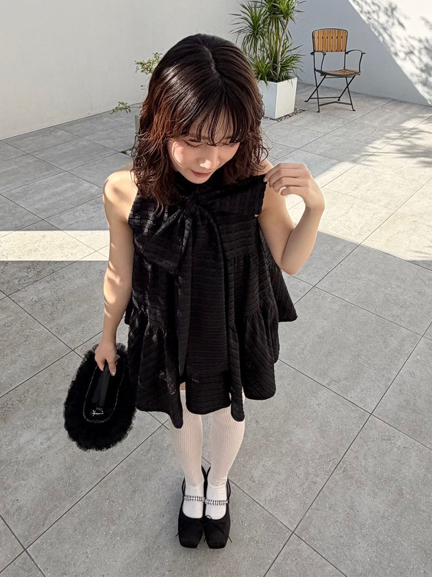 LILY BROWN「【WEB限定カラー】アメスリティアードブラウス」|シャツ・ブラウス|