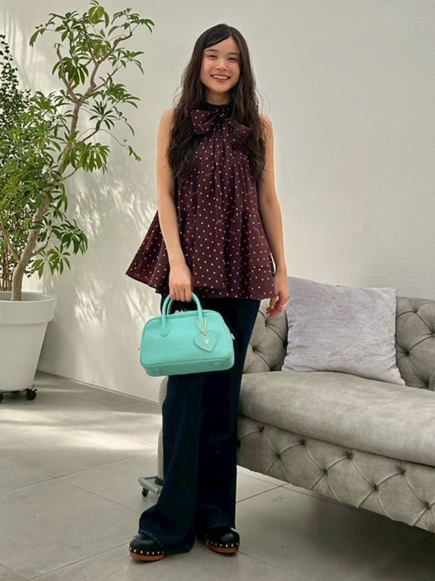 LILY BROWN「【WEB限定カラー】アメスリティアードブラウス」|シャツ・ブラウス|