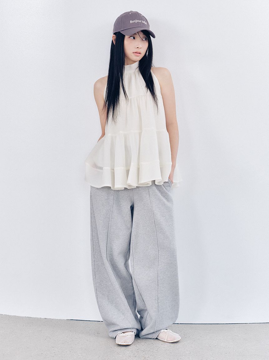 LILY BROWN「【WEB限定カラー】アメスリティアードブラウス」|シャツ・ブラウス|