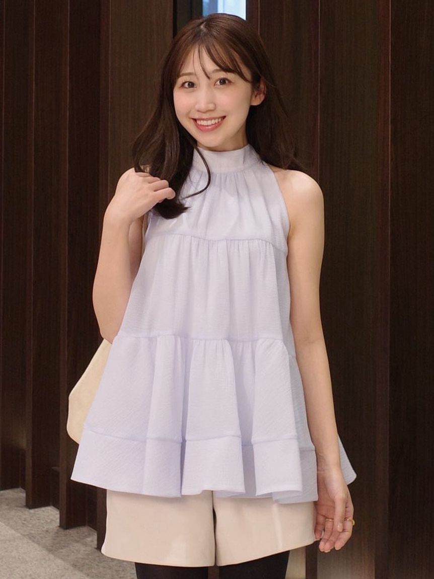 LILY BROWN「【WEB限定カラー】アメスリティアードブラウス」|シャツ・ブラウス|