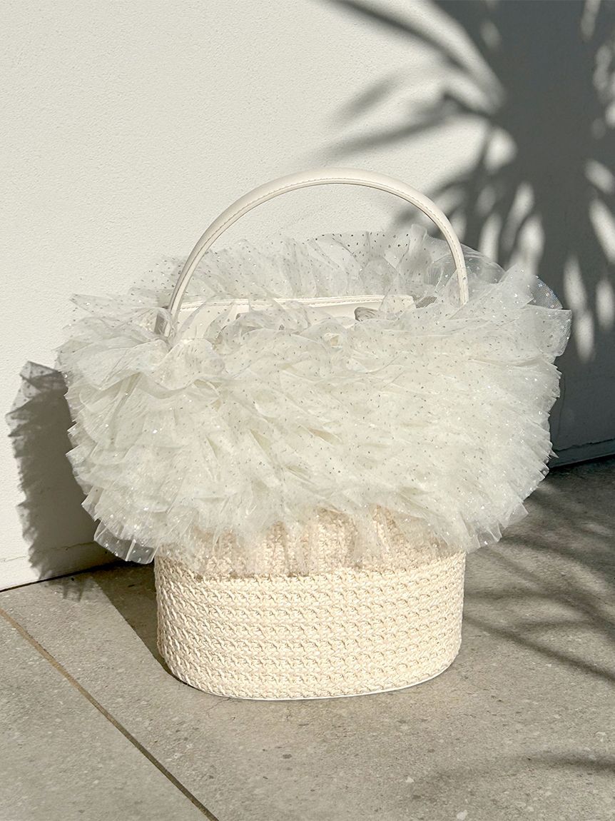 LILY BROWN「【限定カラー】2wayチュール切り替えバッグ」|ショルダー・メッセンジャー|