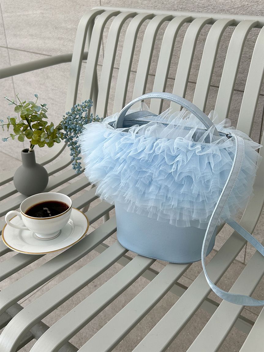 LILY BROWN「【限定カラー】2wayチュール切り替えバッグ」|ショルダー・メッセンジャー|