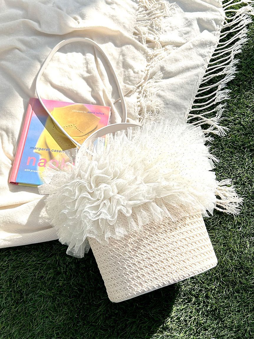 LILY BROWN「【限定カラー】2wayチュール切り替えバッグ」|ショルダー・メッセンジャー|