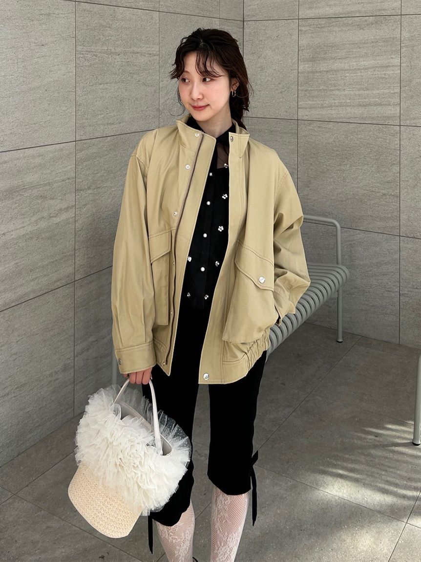 LILY BROWN「【限定カラー】2wayチュール切り替えバッグ」|ショルダー・メッセンジャー|