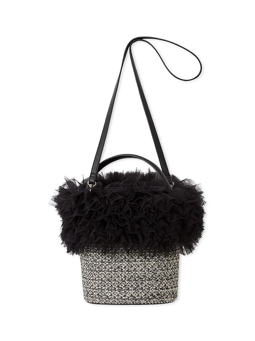 LILY BROWN「【限定カラー】2wayチュール切り替えバッグ」|ショルダー・メッセンジャー|