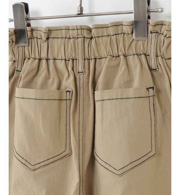 ikka kids「【キッズ】ストレッチ配色ステッチワイドパンツ（120~160cm）」|その他|