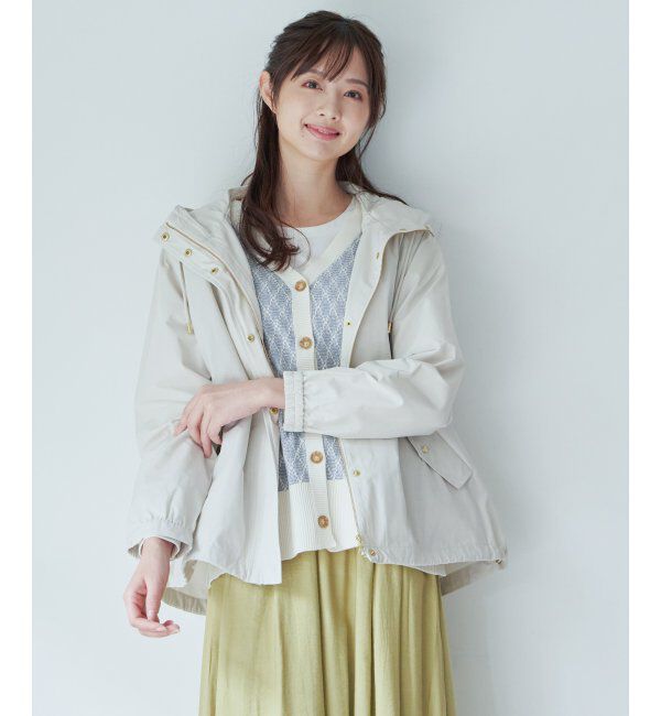 ikka「撥水マウンテンパーカー」|ブルゾン・スタジャン|