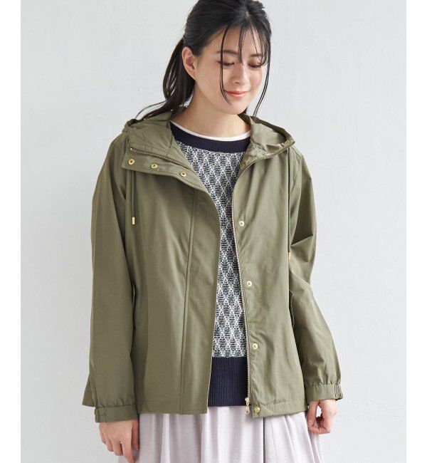 ikka「撥水マウンテンパーカー」|ブルゾン・スタジャン|