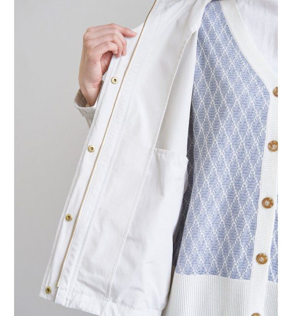 ikka「撥水マウンテンパーカー」|ブルゾン・スタジャン|