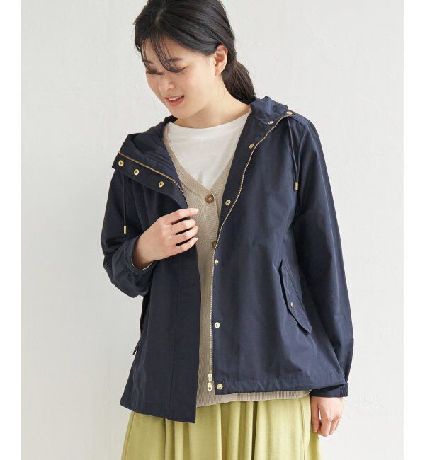ikka「撥水マウンテンパーカー」|ブルゾン・スタジャン|ネイビー