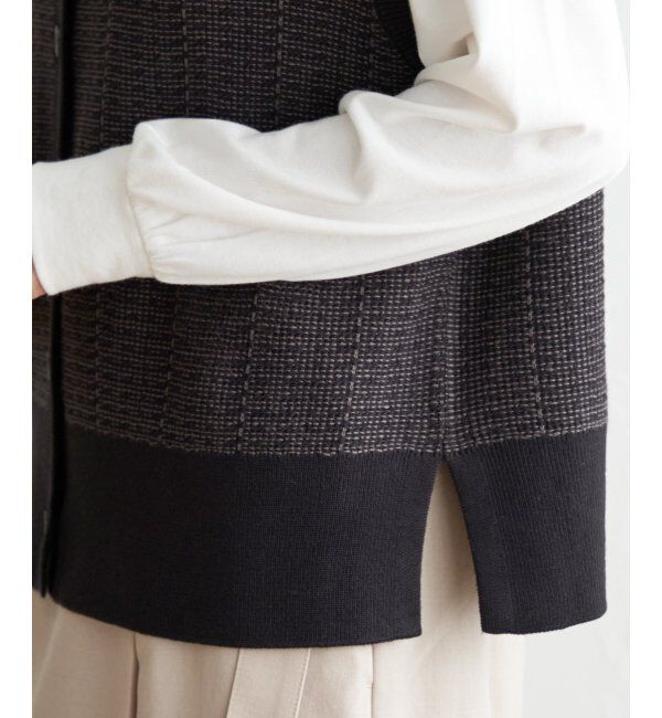 ikka「【2点セット】3WAYニットベストアンアンブル」|ニット・セーター|