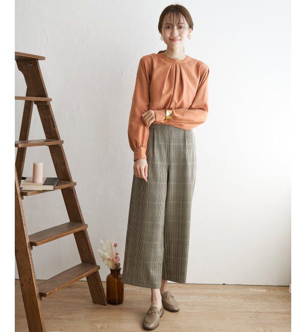 ikka「前後2WAYバンドカラーシャツ」|シャツ・ブラウス|