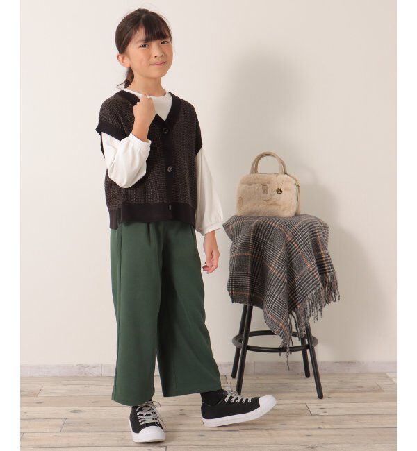 ikka kids「【2点セット／親子おそろい】3WAYニットベストセット（120~160cm）」|その他|