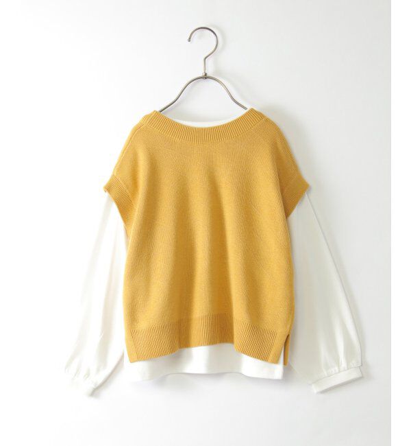 ikka kids「【2点セット／親子おそろい】3WAYニットベストセット（120~160cm）」|その他|