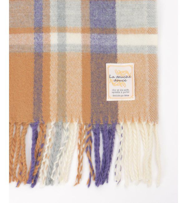 ikka「抗菌加工マルチチェックマフラー」|マフラー|