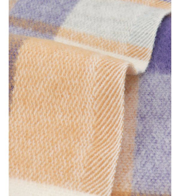 ikka「抗菌加工マルチチェックマフラー」|マフラー|