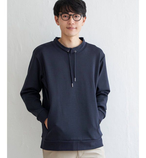 ikka「【抗菌防臭】GOKU楽ダンボールルーイーカラー」|パーカー|