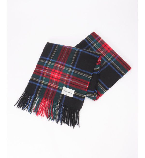 ikka「カシミヤタッチチェックマフラー」|マフラー|