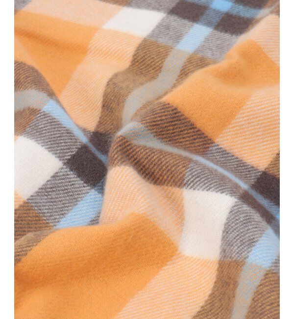 ikka「カシミヤタッチチェックマフラー」|マフラー|