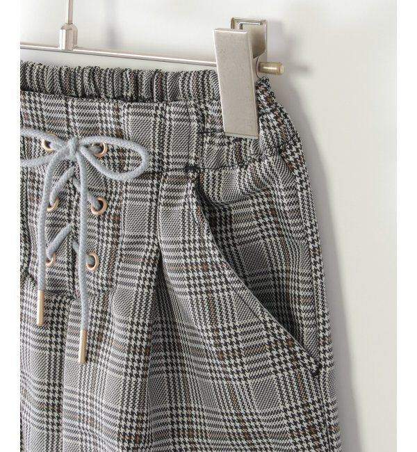 ikka kids「レースアップワイドパンツ（120~160cm）」|その他|