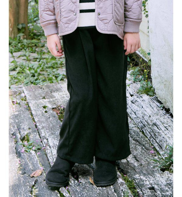 ikka kids「レースアップワイドパンツ（120~160cm）」|その他|