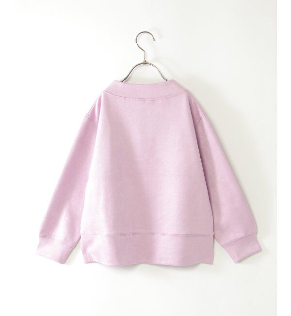 ikka kids「GOKU楽 フェイクスエードスピンドルプルオーバー（120~160cm）」|Tシャツ・カットソー|