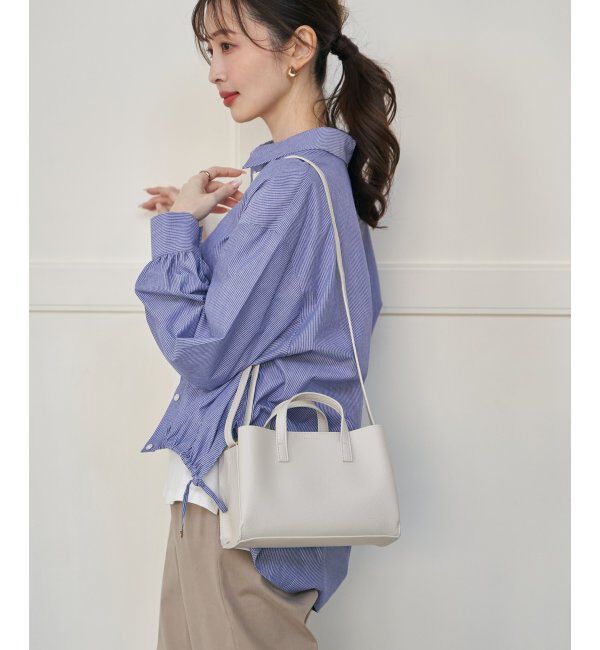 ikka「GOKU楽PUトートショルダーバッグ」|その他|