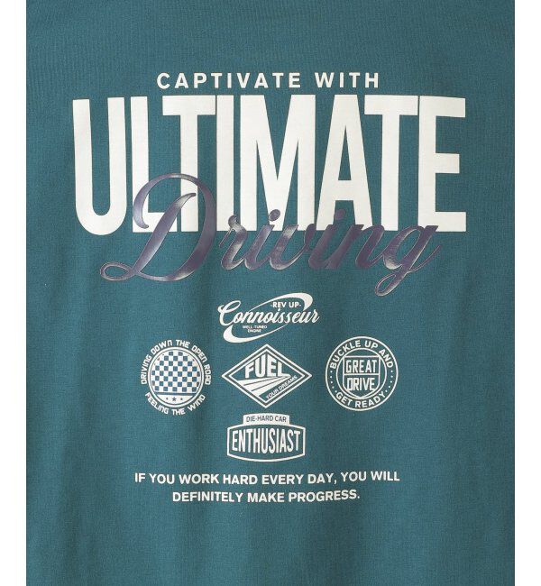 ikka kids「冷感裾レイヤードプリントTシャツ（120~160cm）」|Tシャツ・カットソー|