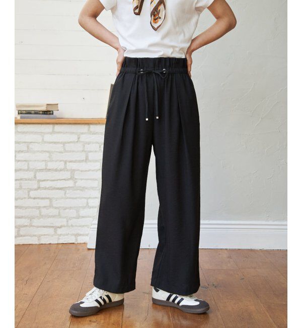 Lbc with Life「ウエストシャーリングワイドパンツ」|その他|