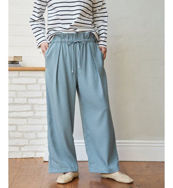 Lbc with Life「ウエストシャーリングワイドパンツ」|その他|