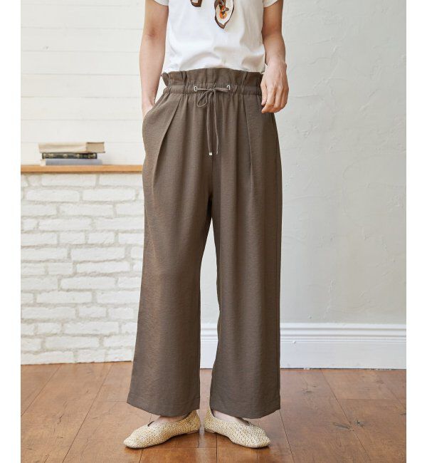 Lbc with Life「ウエストシャーリングワイドパンツ」|その他|