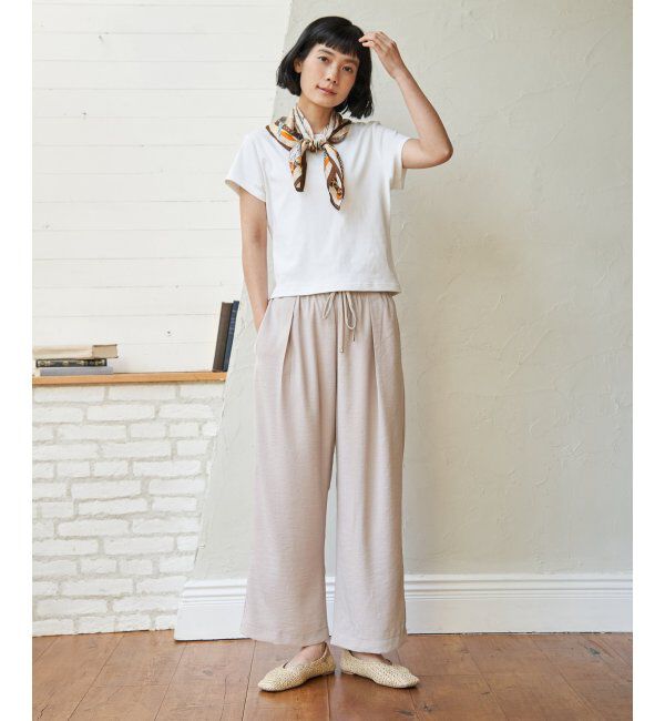 Lbc with Life「ウエストシャーリングワイドパンツ」|その他|