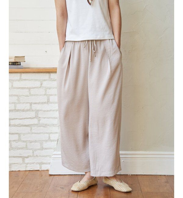 Lbc with Life「ウエストシャーリングワイドパンツ」|その他|