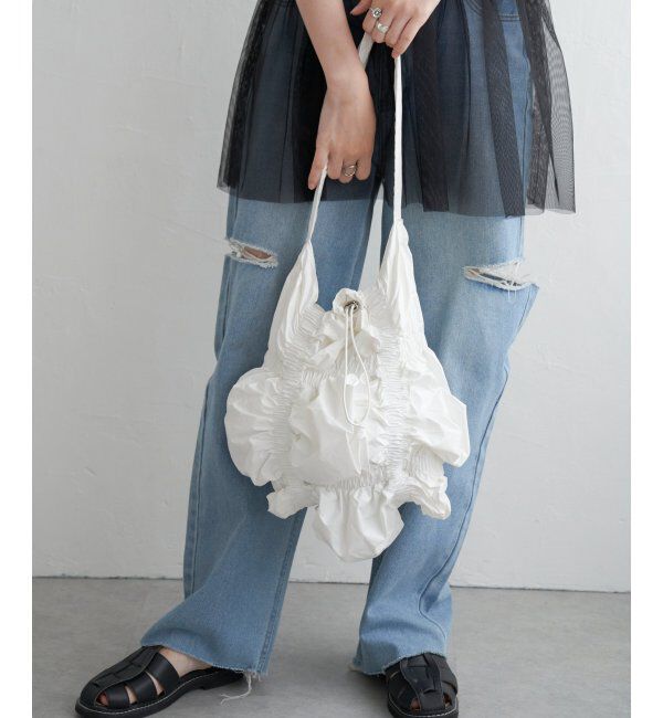 VENCE share style「くしゅくしゅワンハンドルバッグ」|その他|