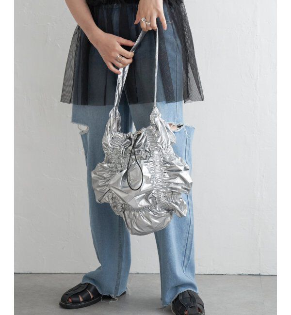 VENCE share style「くしゅくしゅワンハンドルバッグ」|その他|