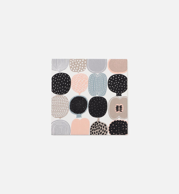 Marimekko「Kompotti ファブリックボード」|その他|ホワイト&times;ベージュ