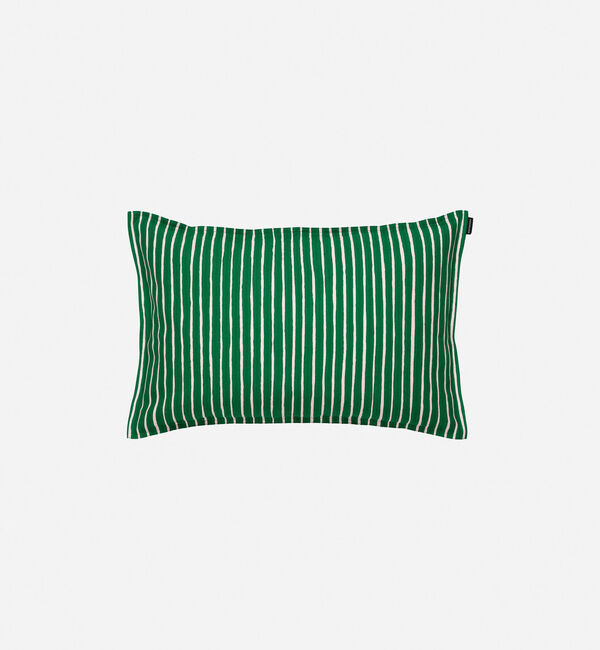 Marimekko「Piccolo クッションカバー 40&times;60cm」|クッション・クッションカバー|ｸﾞﾘｰﾝ&times;ﾗｲﾄﾋﾟﾝｸ