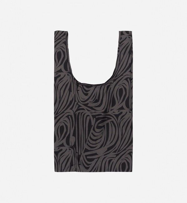 Marimekko「Jokuraita スマートバッグ」|トートバッグ|ﾀﾞｰｸｸﾞﾚｰ&times;ﾌﾞﾗｯｸ