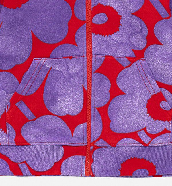 Marimekko「【kids】【一部店舗・オンラインストア限定】Logot Akvarelli Unikko Ⅱ フーディー」|その他|