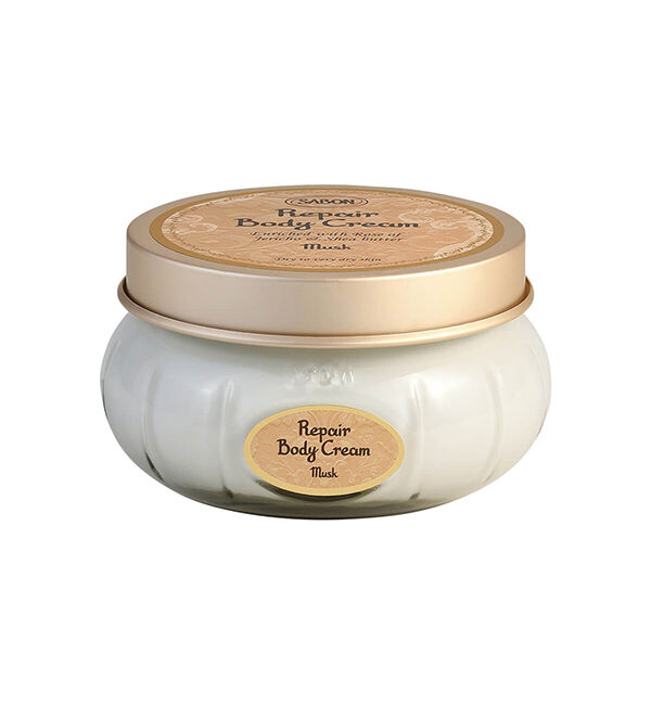 SABON「リペアボディクリーム」|ボディ保湿|ムスク