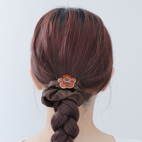 MARY QUANT「マーブルキャンディデイジー シュシュ」|ヘアゴム・シュシュ|