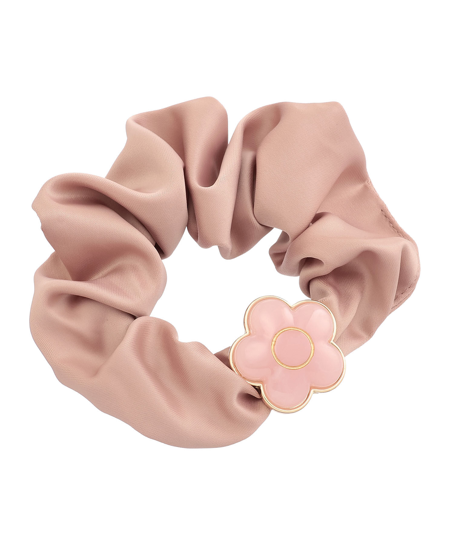 MARY QUANT「マーブルキャンディデイジー シュシュ」|ヘアゴム・シュシュ|ピンク