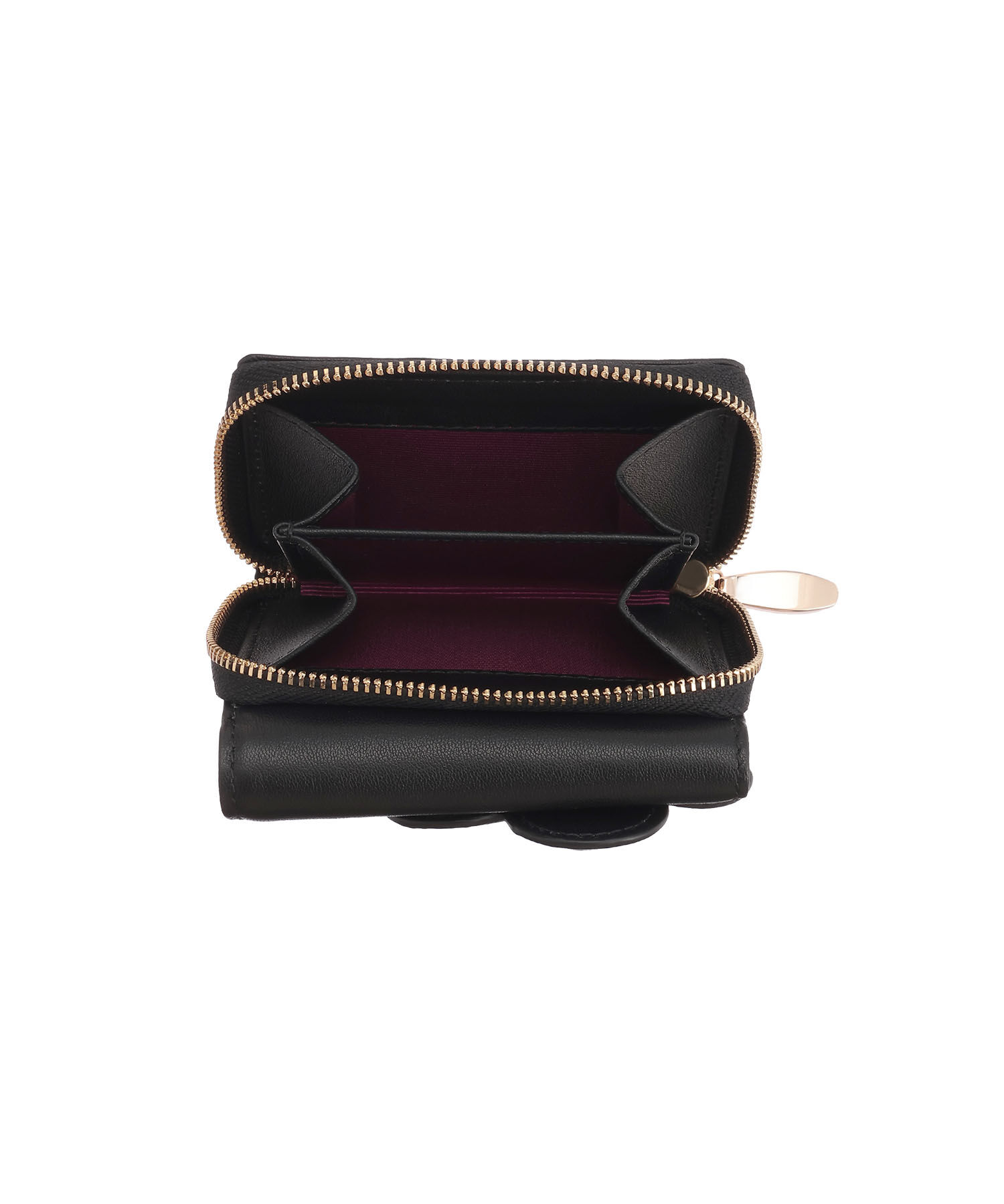 MARY QUANT「ビッグデイジーパッチ ミニウォレット」|財布|