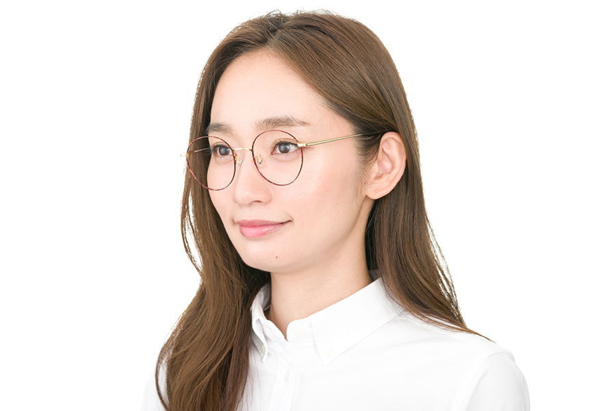  「ボストン型 メガネ｜メタルフレーム ｜Zoff CLASSIC レンズ交換券付き」|メガネ|